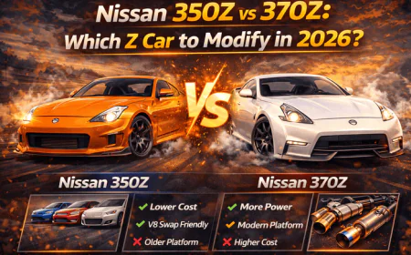 Nissan 350Z vs 370Z: Which Z Car to Modify in 2026?