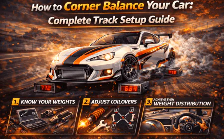 How to Corner Balance Your Car: Complete Track Setup Guide