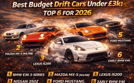 Best Budget Drift Cars Under £3k: Top 6 for 2026
