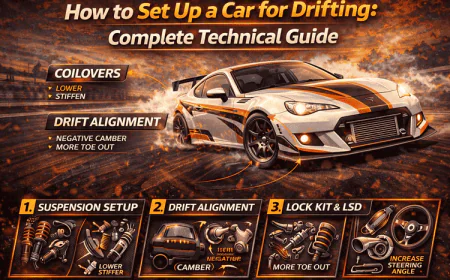 How to Set Up a Car for Drifting: Complete Technical Guide