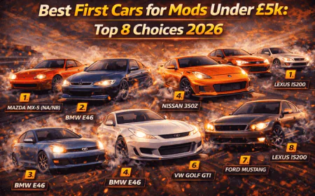 Best First Cars for Mods Under £5k: Top 8 Choices 2026