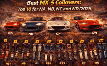 Best MX-5 Coilovers: Top 10 for NA, NB, NC and ND (2026)