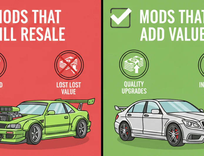 Mods That Add Value vs Mods That Kill Resale: The Truth About Modified Car Values