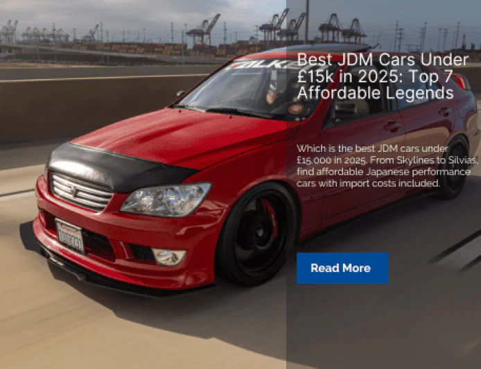 Best JDM Cars Under £15k in 2026: Top 7 Affordable Legends