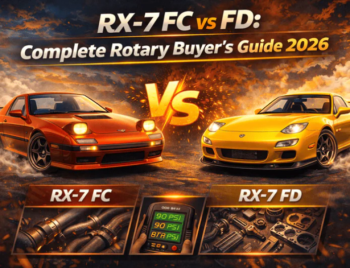 RX-7 FC vs FD: Complete Rotary Buyer's Guide 2026