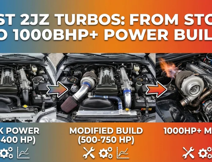 Best 2JZ Turbos: From Stock to 1000bhp+ Power Builds