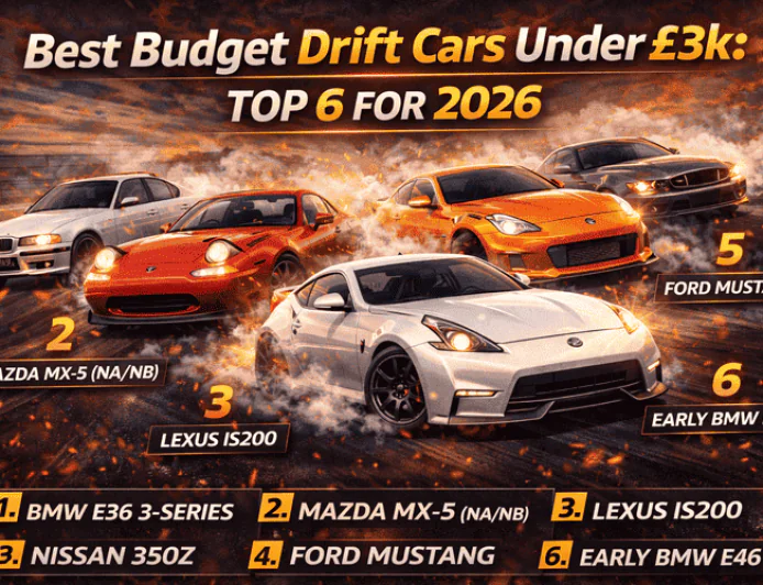 Best Budget Drift Cars Under £3k: Top 6 for 2026