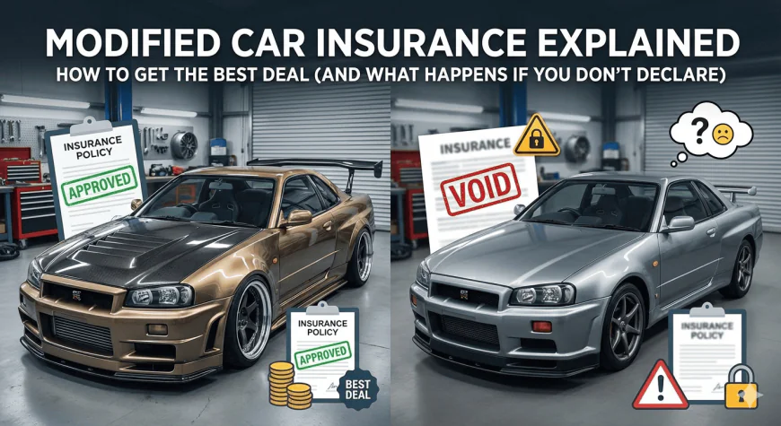 Modified Car Insurance Explained: How to Get the Best Deal (And What Happens If You Don't Declare)