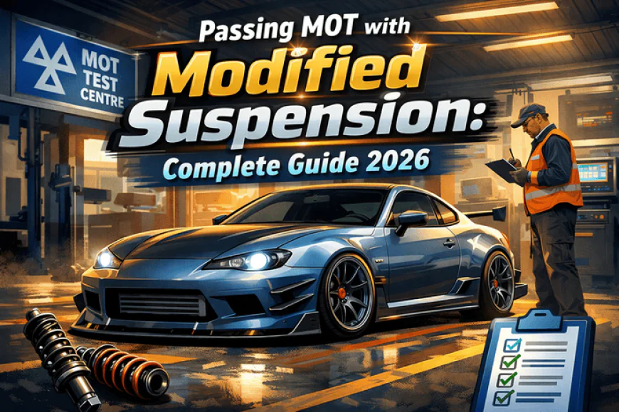 Passing MOT with Modified Suspension: Complete Guide 2026