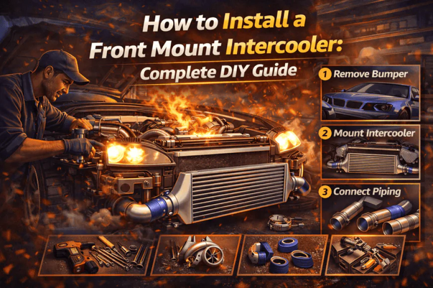 How to Install a Front Mount Intercooler: Complete DIY Guide