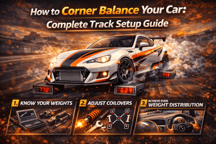 How to Corner Balance Your Car: Complete Track Setup Guide