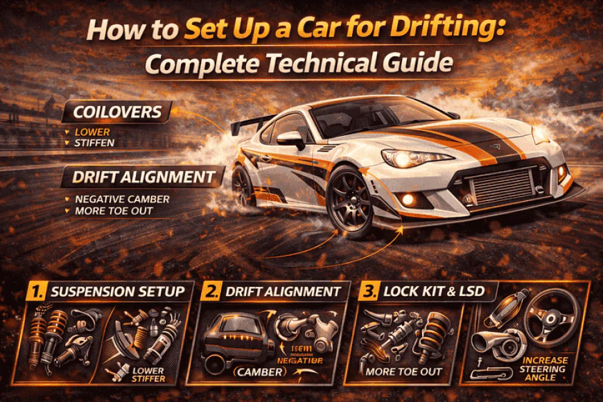 How to Set Up a Car for Drifting: Complete Technical Guide
