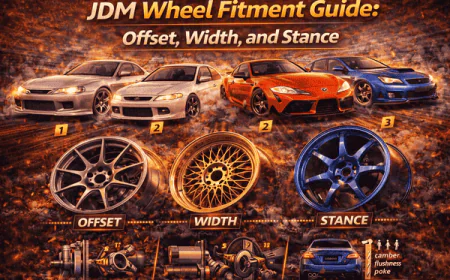 JDM Wheel Fitment Guide: Offset, Width, and Stance