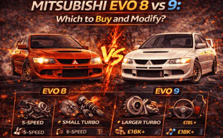 Mitsubishi Evo 8 vs 9: Which to Buy and Modify?