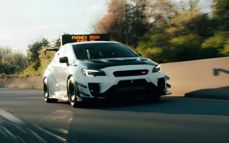 2020 Subaru STI Series.White: Varis Widebody Meets Air Suspension