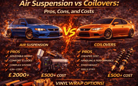 Air Suspension vs Coilovers: Pros, Cons, and Costs