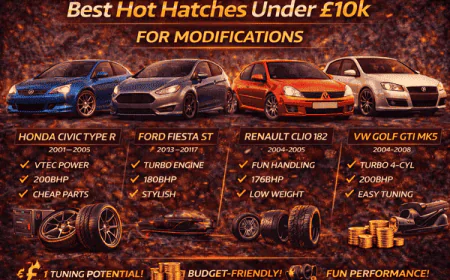 Best Hot Hatches Under £10k for Modifications