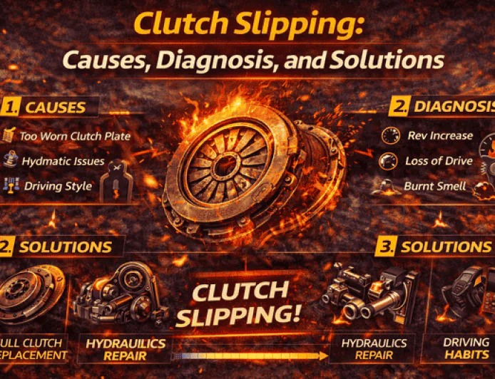 Clutch Slipping: Causes, Diagnosis, and Solutions
