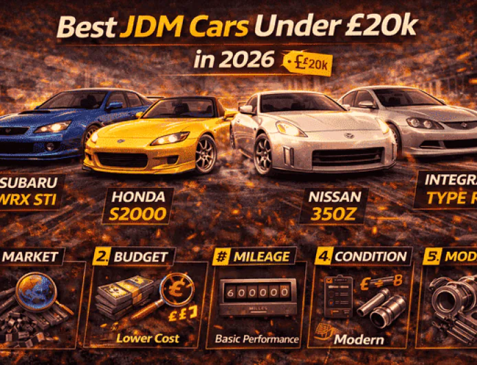 Best JDM Cars Under £20k in 2026