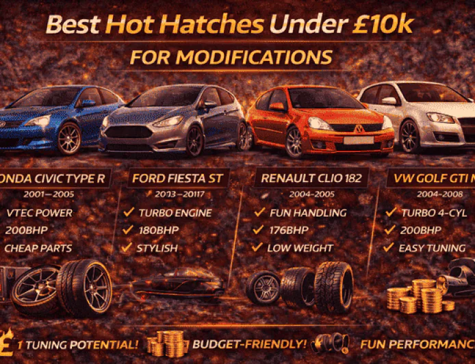 Best Hot Hatches Under £10k for Modifications