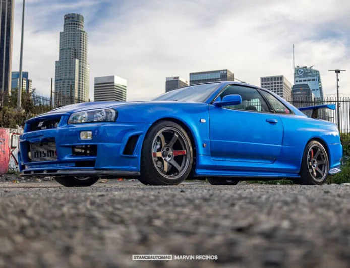 1999 Nissan Skyline R34 GT-R V-Spec: 624HP HKS-Powered Icon