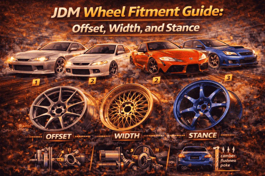JDM Wheel Fitment Guide: Offset, Width, and Stance