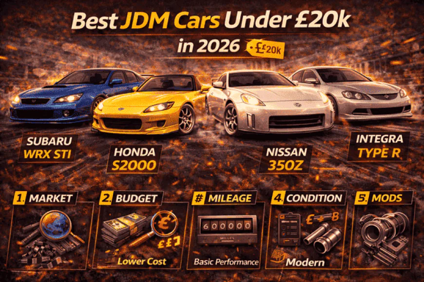 Best JDM Cars Under £20k in 2026