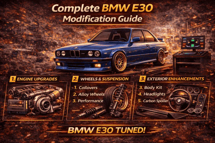 Complete BMW E30 Modification Guide