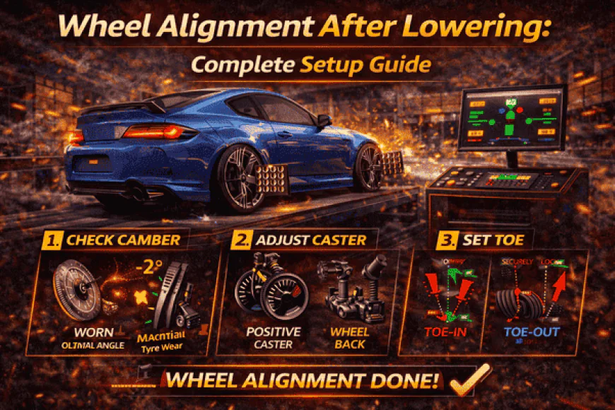 Wheel Alignment After Lowering: Complete Setup Guide