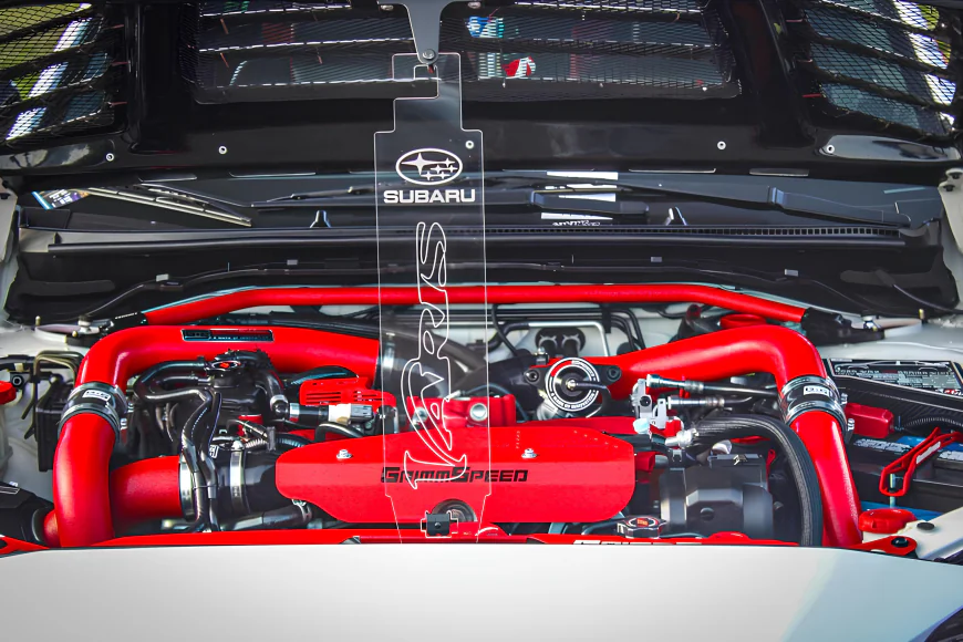 2020 Subaru STI Series.White: Varis Widebody Meets Air Suspension