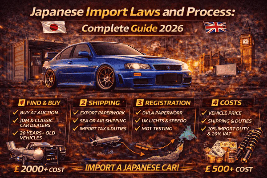 Japanese Import Laws and Process: Complete Guide 2026