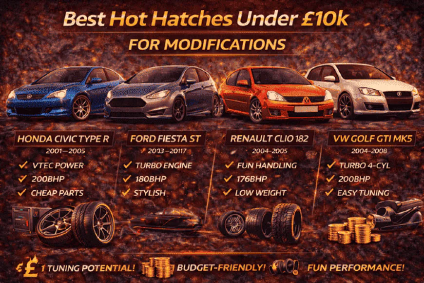 Best Hot Hatches Under £10k for Modifications