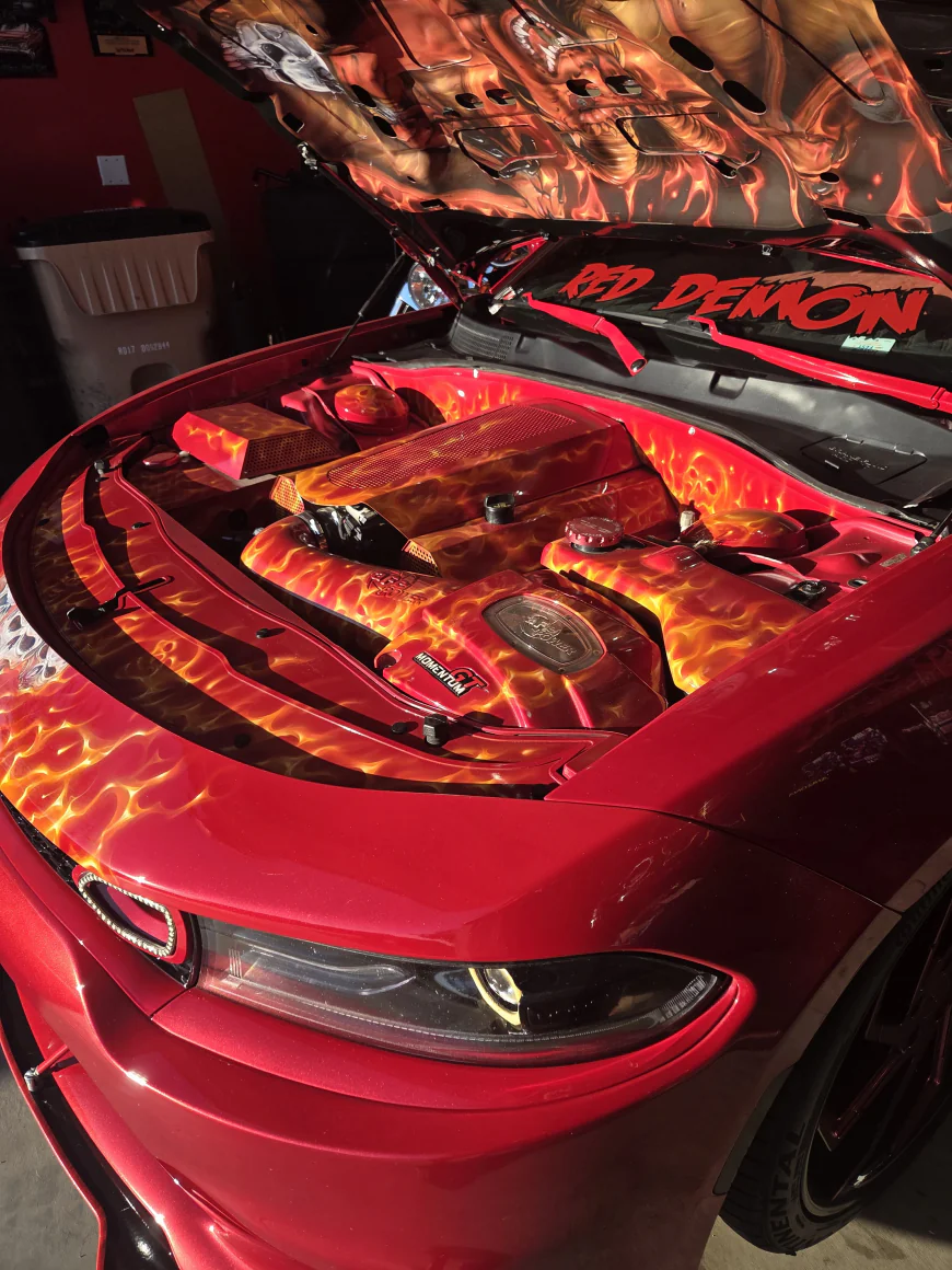 2015 Dodge Charger "Red Demon": 11-Year Custom Show Build With 250+ Awards