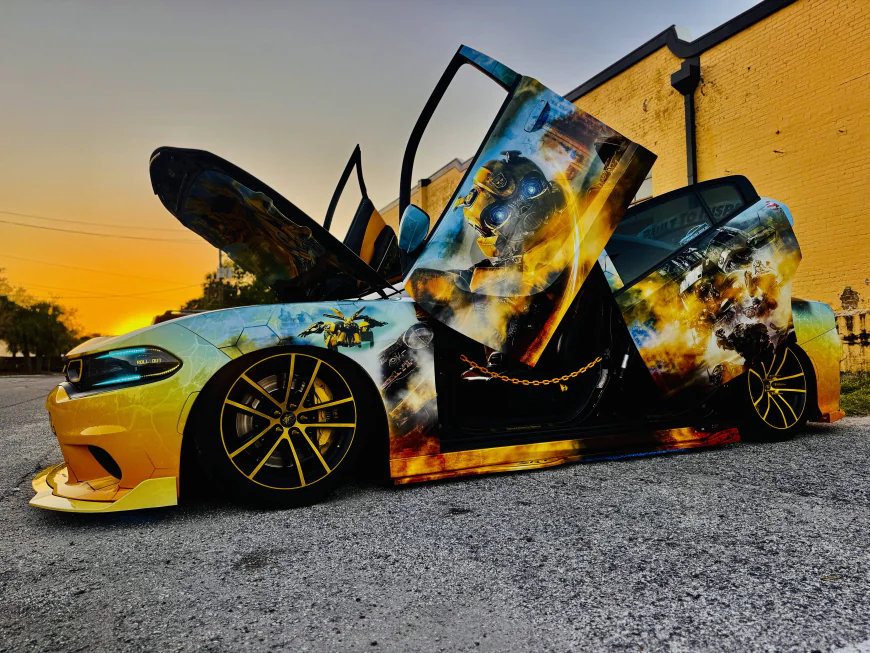 2021 Dodge Charger "BumbleBee": Transformers Theme Done Different