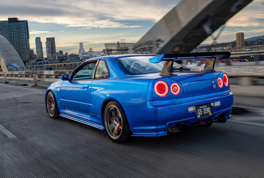 1999 Nissan Skyline R34 GT-R V-Spec: 624HP HKS-Powered Icon