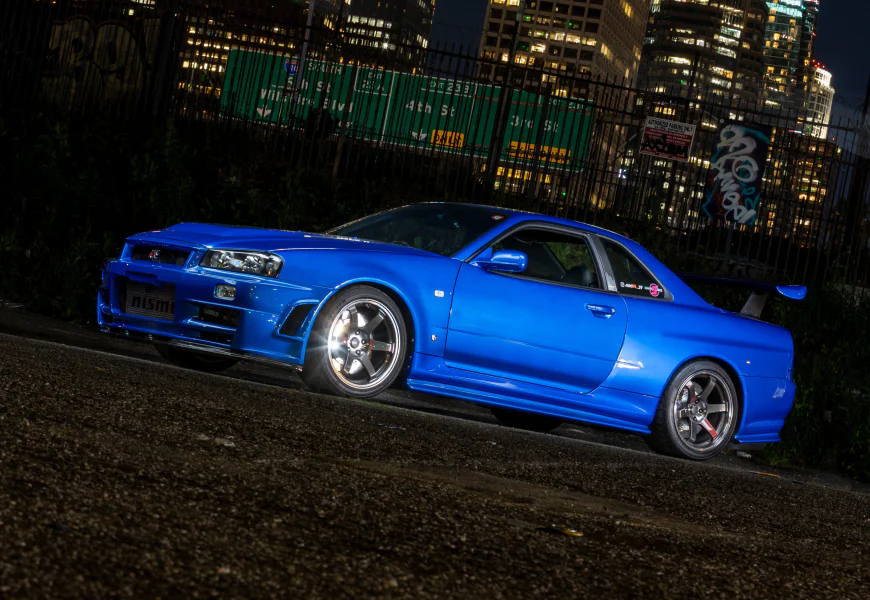 1999 Nissan Skyline R34 GT-R V-Spec: 624HP HKS-Powered Icon