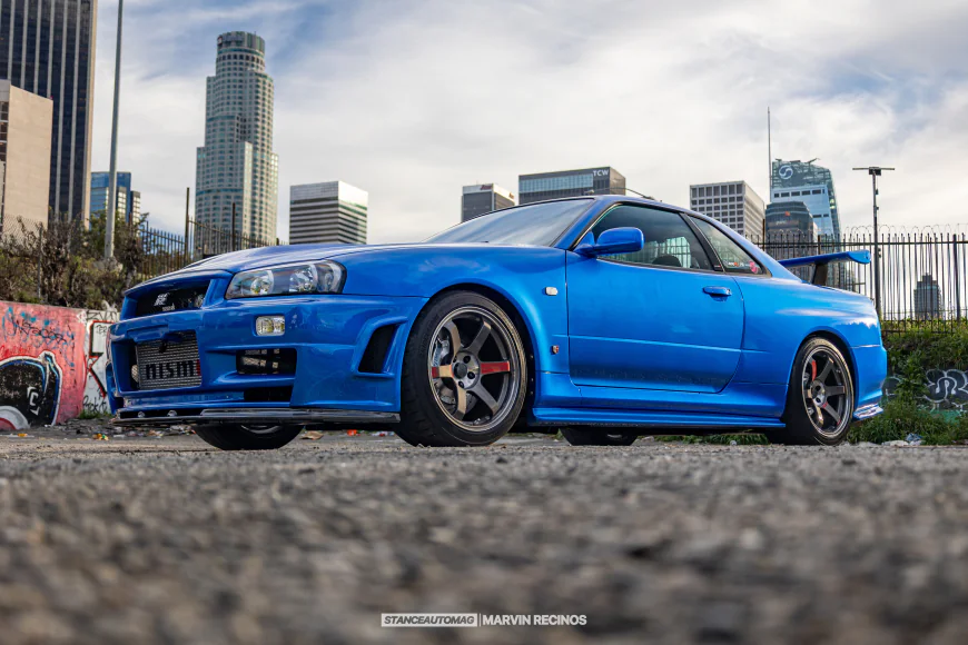 1999 Nissan Skyline R34 GT-R V-Spec: 624HP HKS-Powered Icon