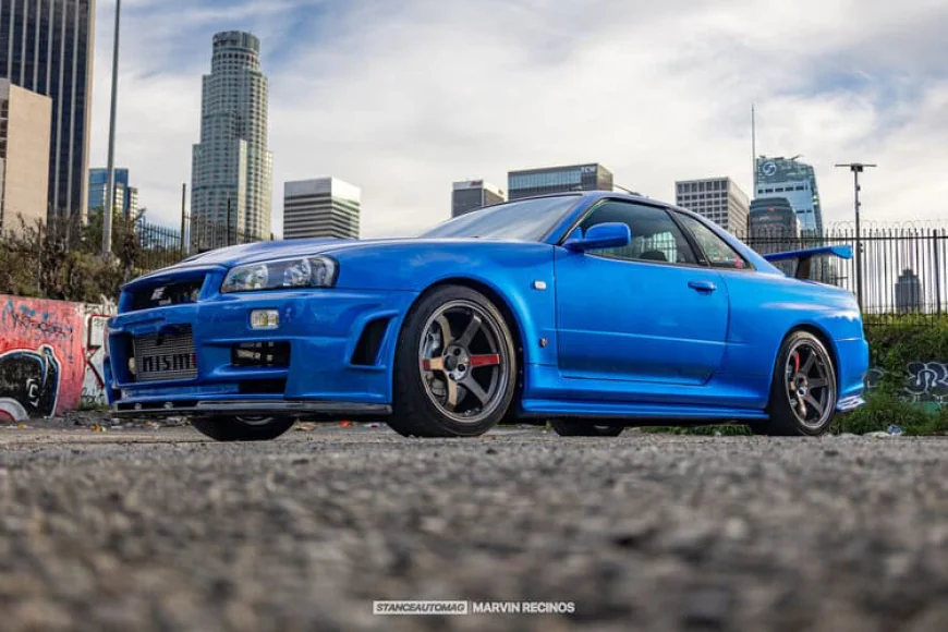 1999 Nissan Skyline R34 GT-R V-Spec: 624HP HKS-Powered Icon