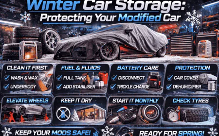 Winter Car Storage: Protecting Your Modified Car