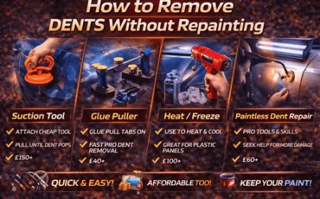 How to Remove Dents Without Repainting