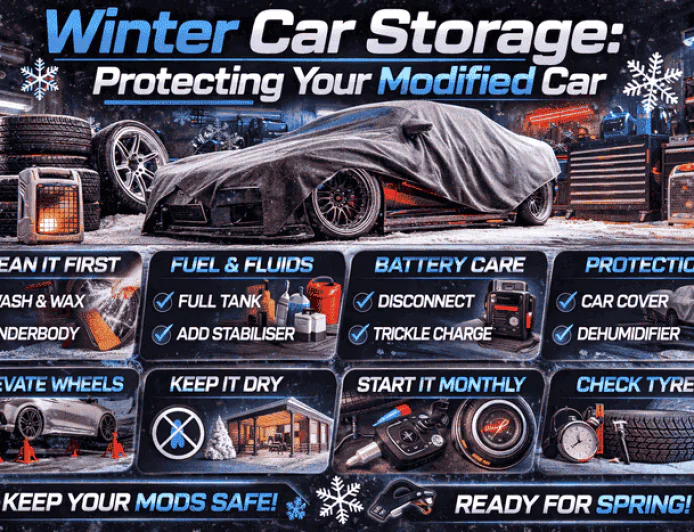 Winter Car Storage: Protecting Your Modified Car