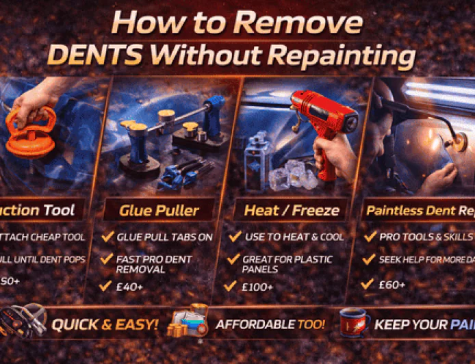 How to Remove Dents Without Repainting