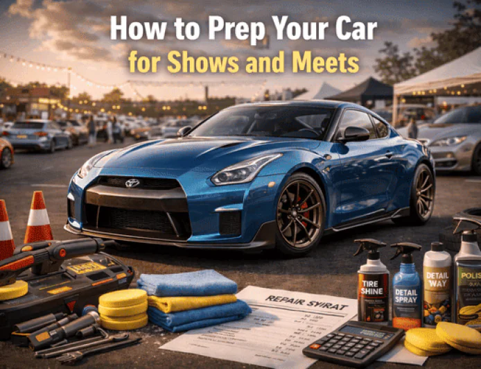 How to Prep Your Car for Shows and Meets