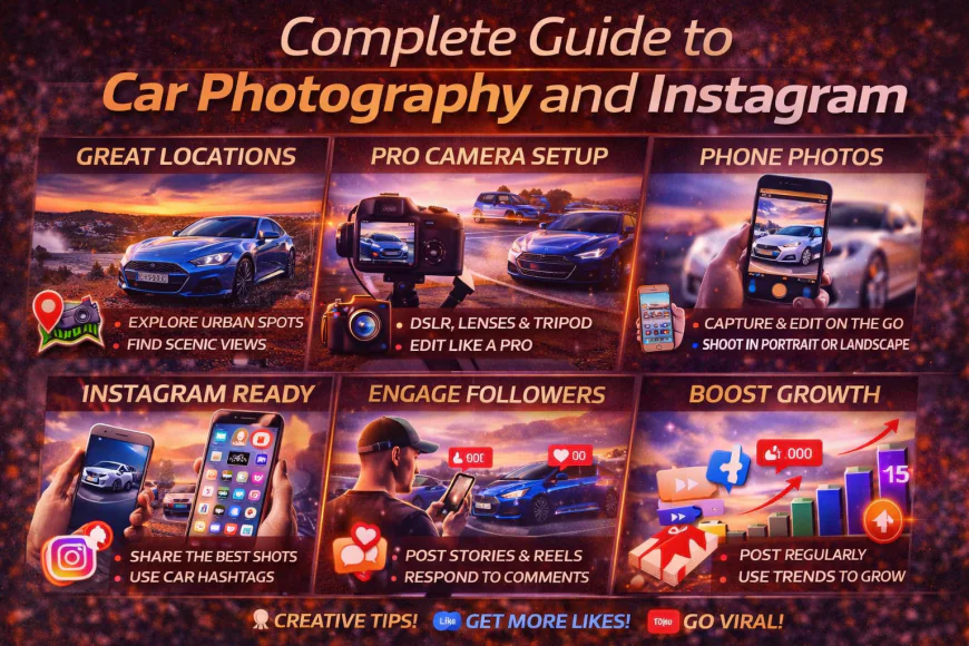 Complete Guide to Car Photography and Instagram