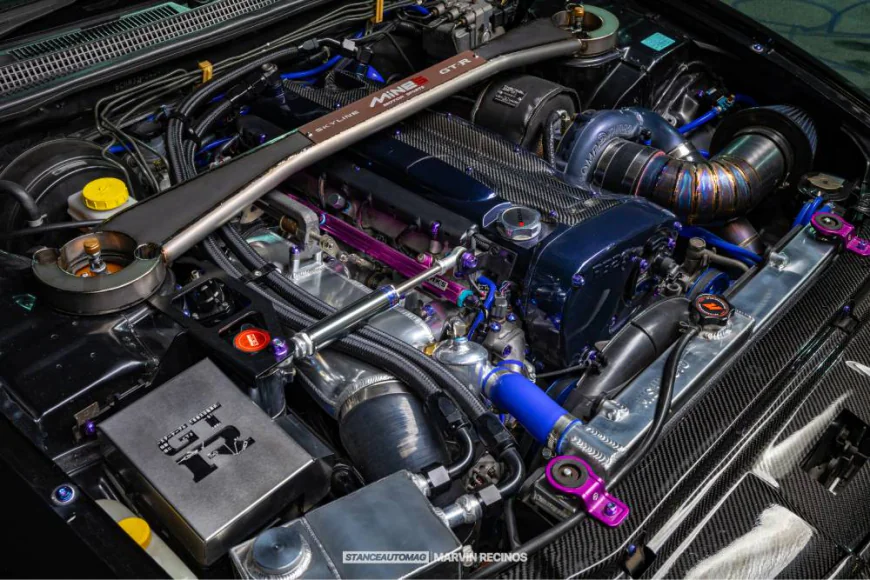 1998 Nissan Skyline GT-R R33: Built RB26 with 600 WHP and Rare GV1 Paint