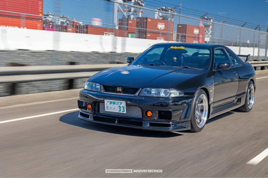 1998 Nissan Skyline GT-R R33: Built RB26 with 600 WHP and Rare GV1 Paint