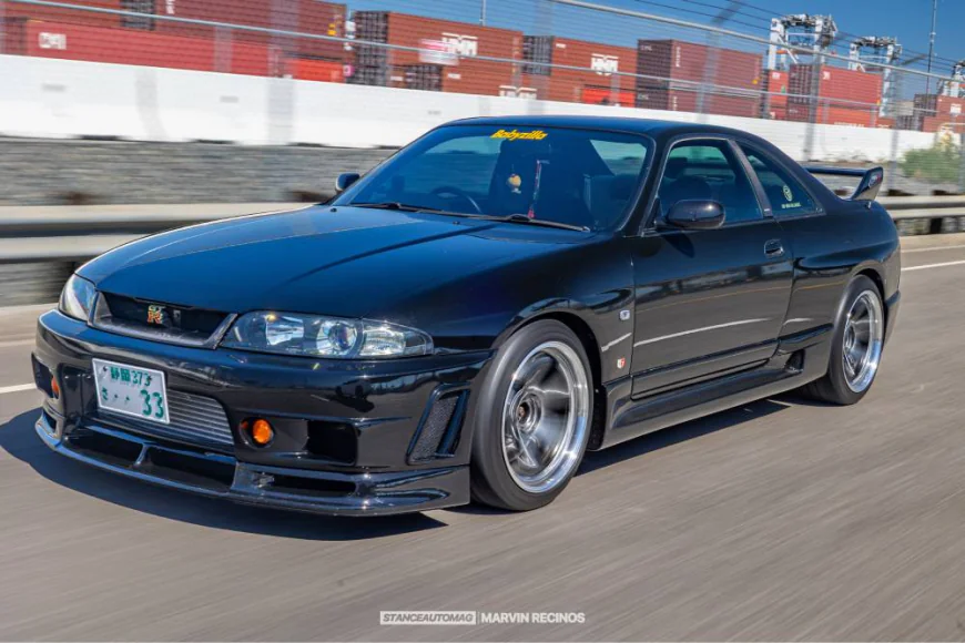 1998 Nissan Skyline GT-R R33: Built RB26 with 600 WHP and Rare GV1 Paint