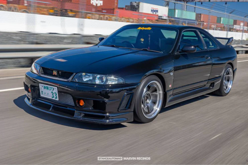 1998 Nissan Skyline GT-R R33: Built RB26 with 600 WHP and Rare GV1 Paint