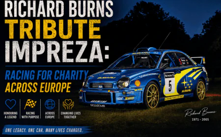 Richard Burns Tribute Impreza: Racing for Charity Across Europe