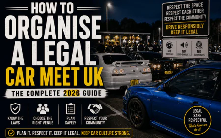 How to Organise a Legal Car Meet UK — The Complete 2026 Guide